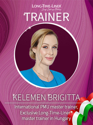 Kelemen Brigitta Long-Time-Liner® International PMU master trainer
